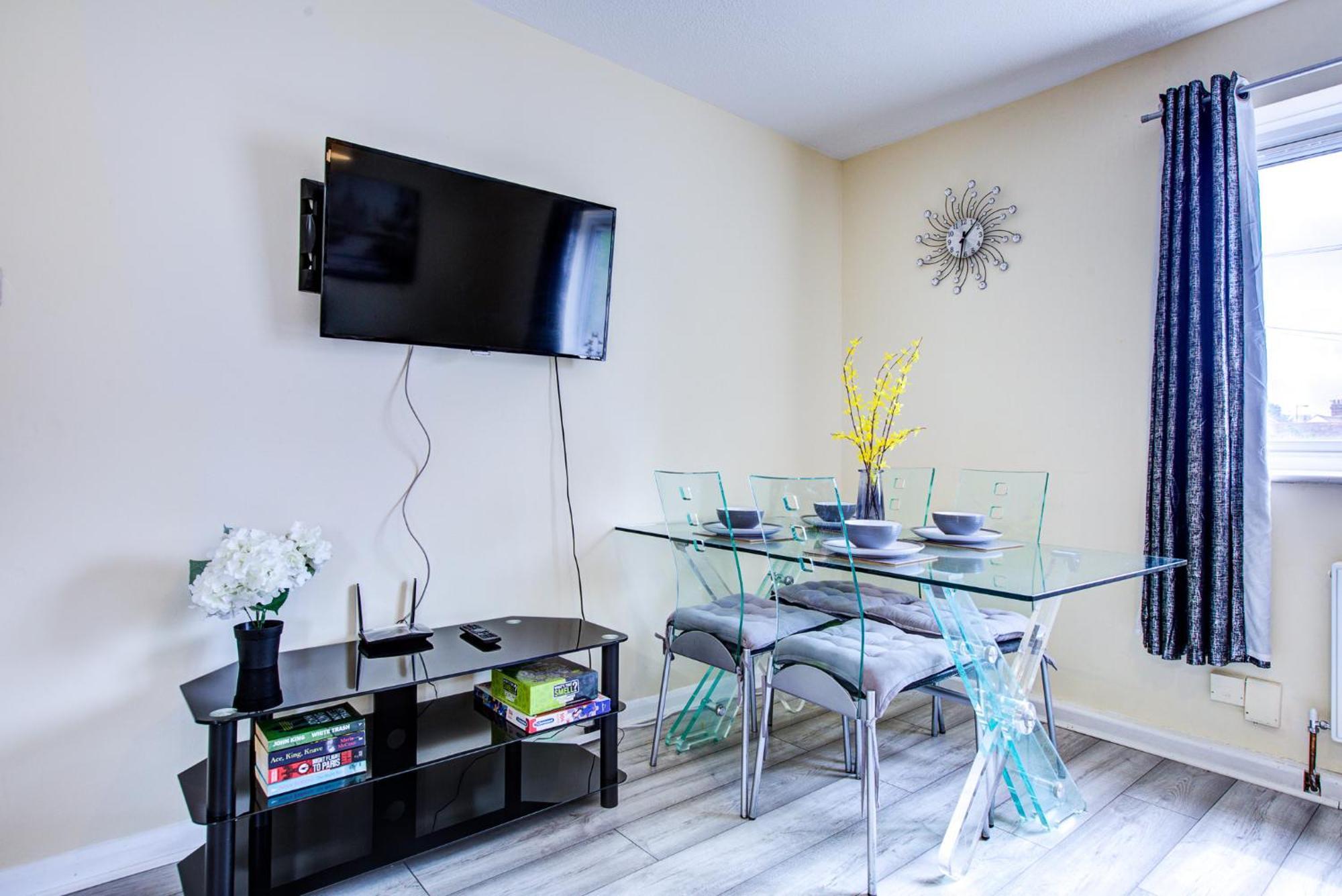 Spacious Urban Apartment In クロイドン 部屋 写真
